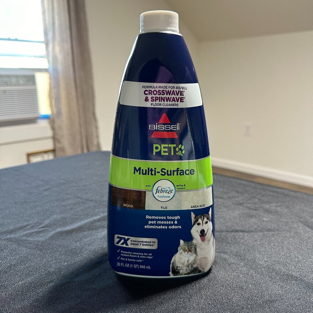 BISSELL Febreze Pet Multi-Surface Floor Cleaner Formula for Crosswave & Spinwave